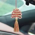 thumbnail image 3 of 1pcs Christmas tree car pendant decorative indoor knitting ornaments., 3 of 5
