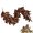 1pcs, variant on 2025 NEW Brown Magnolia Fall Garland 6Ft Artificial Garland with Pinecones, Indoor Outdoor Fall Decor for Home, Autumn Mantel Garland, Thanksgiving Decorations & More(1PCS)