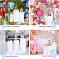 thumbnail image 2 of Vincidern Cylinder Pedestal Stands for Party White 3Pcs Cylinder Tables for Parties Pedestal Display Plinth Pillars for Wedding Birthday Party Art Decor 23.6", 25.5", 27.5", 2 of 15