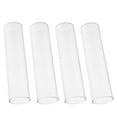 thumbnail image 4 of 4pcs Glass Test Tube Vases for Hydroponic Plants Small Clear Vases for Table Decorations Glass Vases Flower Holder for Living Room, 4 of 7