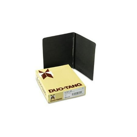 Paper Report Cover, Large 2 Prong Fastener, Letter, 3" Capacity, Black, 25/Box
