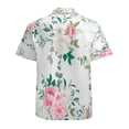 thumbnail image 3 of High Quality Hawaiian Shirts for Men Short Sleeve Aloha Beach Shirt Floral Summer Casual Button Down Shirts Blouses 8WM9K9, 3 of 7