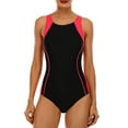 thumbnail image 1 of Beautyin Women's One Piece Athletic Racerback Swimsuit Slimming Bathing Suit, 1 of 5