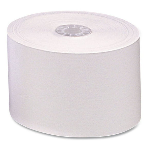 PM Company One-Ply Thermal Cash Register/Point of Sale Roll, 1.75"x230 ft, White, 10/Pack