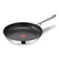 thumbnail image 1 of Jamie Oliver by T-fal Cooks Direct Frying Pan 28 cm/ 11 inches - Jamie Oliver, 18/10 Steel, 1 of 8