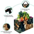 thumbnail image 3 of Deer Large Capacity Reusable Foldable Oxford Cloth Grocery Bags: Multifunctional Storage and Easter Basket, 3 of 7