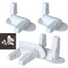 4 Pack Child Proof Door Knob Covers Door Lever Lock Door Knob Child Proof Baby Proofing Door Lock,Durable ABS with 3M Adhesive Backing, Cabinet Locks for Babies