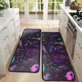 thumbnail image 4 of Kitchen Rugs Sets Of 2,Psychedelic Halloween Pattern Anti Fatigue Kitchen Mat Rugs Non Slip Washable,Decorative Kitchen Floor Mats for Kitchen,Sink,Laundry,17"x47"+17"x47", 4 of 5