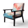 thumbnail image 3 of Designart "Colorful Mid Century Energetic Eruptions II" Upholstered Abstract Accent Chair and Mid-Century Modern Arm Chair - Multiple Color & Pattern, 3 of 7