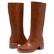 thumbnail image 4 of Botas hasta la rodilla JOKACEAR Saddle para mujer, tacón grueso, 4 of 6