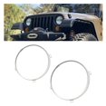 thumbnail image 1 of Anillo de soporte para faros delanteros HECASA de 7 pulgadas para Jeep Wrangler TJ, 1 of 9