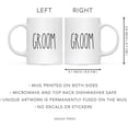 thumbnail image 5 of CTDream Simple Rustic Farmhouse Kitchen Decor 11oz. Ceramic Coffee Tea Mug Gift, Groom, 1-Pack, Wedding Thank You Gift Ideas, 5 of 7