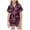 Wine, variant on Teens Boy Pajamas Set Dinosaur Pajamas Button Down Homewear Set Sleepwear Loungewear Set Boys Pjs Size 12-13T Kids Clothes