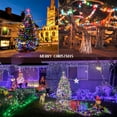 thumbnail image 5 of Extendable 33FT 100 LED String Lights Outdoor Indoor, Super Bright Christmas Lights, Waterproof 8 Modes Plug in Fairy Lights for Xmas Tree Bedroom Party Wedding Garden, Multicolor, 5 of 7