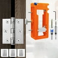 thumbnail image 5 of Clupup Door Hinge Installation Kit Router Template With Non-slip Pads Removable Inserts, 5 of 10