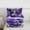 Purple, variant on Manfei Cartoon Cat Lover Bedding Comforter Set, Kawaii Kitten Animal Twin Comforter Sets, Dreamy Purple Floral Reversible Bedding Set, Luxury Bedroom Decor, 2 Pieces