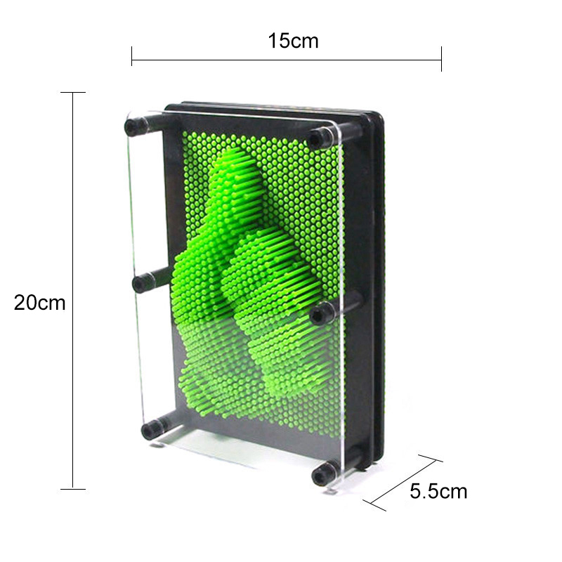 Alextreme Color 3D Stereo Clone Hand Model Needle Painting Toy