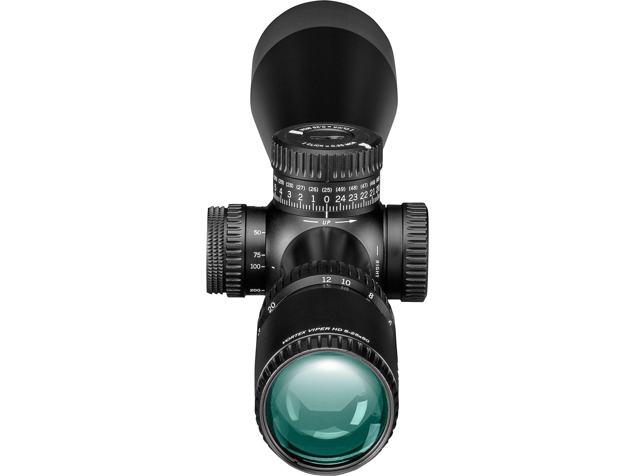 Vortex Optics Viper HD Rifle Scope Tube 5-25x 50mm VMR-4 MOA Reticle Matte Black