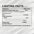 thumbnail image 3 of Sleek Lighting 23-Watt T2 Spiral CFL Fluorescent Light Bulbs with GU24 Base, Self-Ballasted Light Bulb for Bedroom Lighting, 1600 Lumens, 6500K 4-Pack, 3 of 7