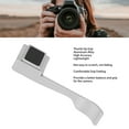 thumbnail image 3 of Camera Thumb Up Grip, Aluminum Alloy Hand Grip for Q2, Hot Shoe Rest with Better Stability and Comfort, Protect Electronic Components From Dust with Fitted Design, 3 of 7