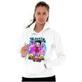 thumbnail image 4 of Betty Boop Air Brushed Supastar Hoodie Sweatshirt Women Brisco Brands L, 4 of 6