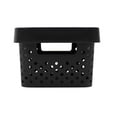 thumbnail image 4 of Caja con Tapa Plastic Trends Modelo Paris Capacidad 4.5Lts Color Negro 1 Pieza, 4 of 5