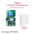 thumbnail image 1 of Tuya Smart WIFI 2CH Switch Module For Lights Garage Door Gate,DC 5V 12V 24V 32V,2 Channel Button RF 433Mhz Remote Control Relay ,Easy to Use, 1 of 7