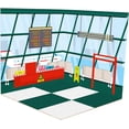 thumbnail image 3 of HUGFEGWE 1/12 Scale Backdrop Show Display Organizer Collection Diorama for Action Figures , Style B CA919-149752, 3 of 7