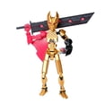 thumbnail image 6 of 3D Printed Samurai Action Figure with Full Range of Motion and Legendary Weapons for Creative Decompression and Office Ornament, 6 of 7