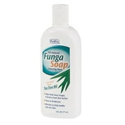 Set of 2 FungaSoap 6 oz Bottles - Tea Tree Oil Wash Anti-Fungus Anti-Bacteria