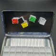 thumbnail image 4 of 200 godets vacíos blancos de plástico para acuarela, medio godet, 4 of 6