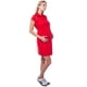 thumbnail image 2 of Vestido de Maternidad Casual algodón Frescura Almacenes Mario Color Rojo Talla Unitalla, 2 of 3