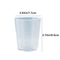 thumbnail image 3 of chaungfeng Unbreakable Acrylic Stemless Wine Glasses, All Purpose Plastic Tumbler, Dishwasher Safe BPA Free Classic Style,Large Capacity Party Ktv Bar Special Wine Glass, 2 Pack,3.7"x3", 3 of 6