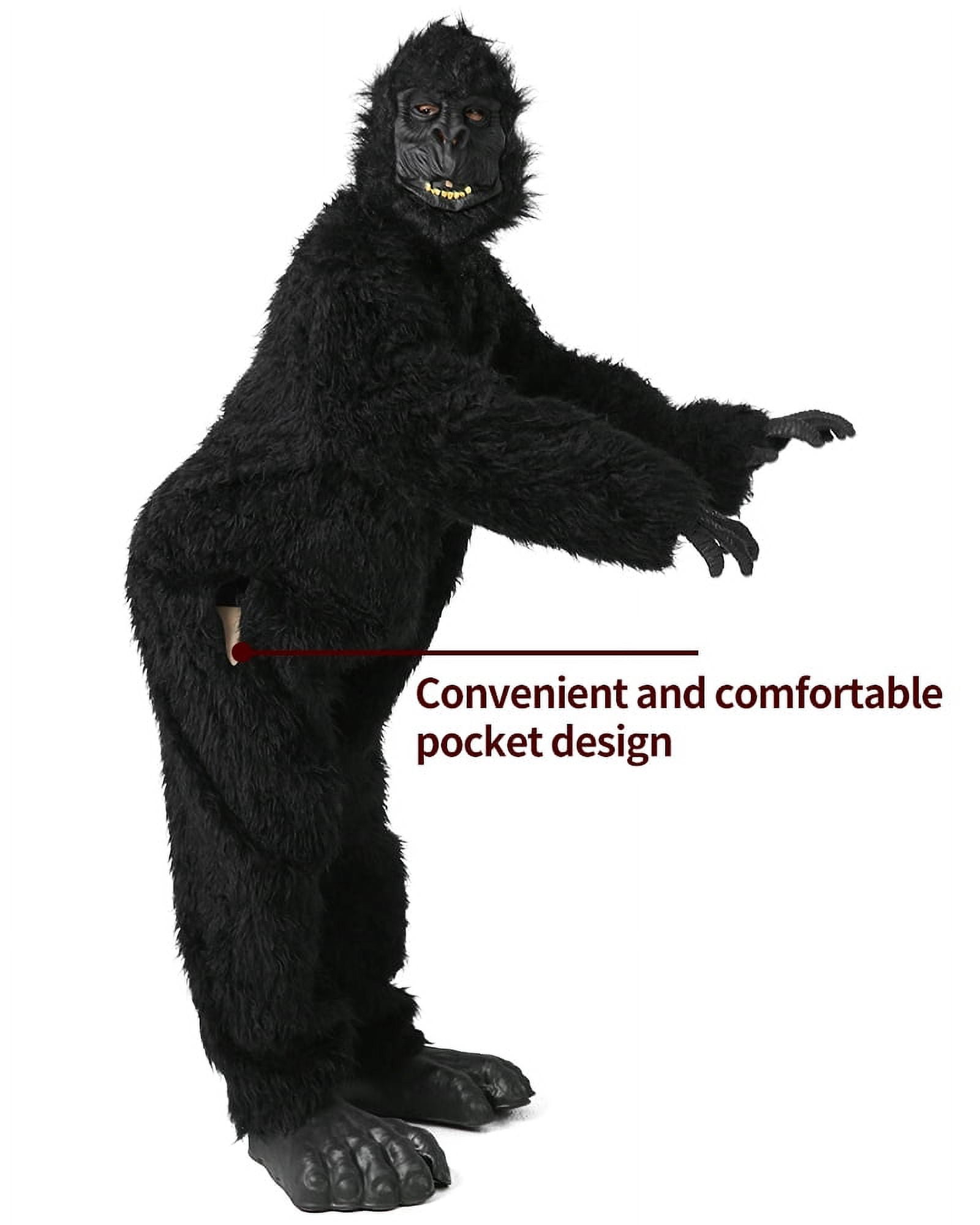 Seasons Adult Gorilla Costume (One Size Fits Most)