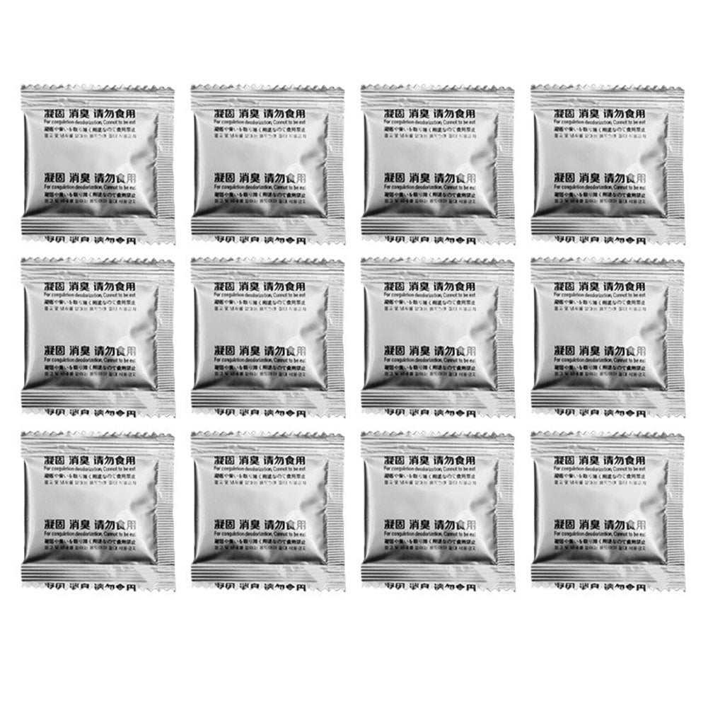 FIDAC Portable Toilet Absorbent Gel Powder, Poo Gel for Camping, Outdoor Emergency Toilet Poo Deodorizing, 24 Count