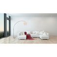 thumbnail image 2 of Artiva USA Artiva Elena III LED Arched Crystal Floor Lamp with Dimmer - Satin Nickel, 2 of 2