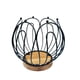 thumbnail image 3 of Portacápsulas de café, cesta para guardar cápsulas de café, forma de capullo de flor, cápsula de café Negro, 3 of 9