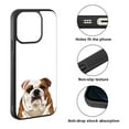 thumbnail image 2 of FINCIBO Soft Rubber Protector Cover Case for Apple iPhone 14 Pro 6.1" 2022, English Bulldog, 2 of 5