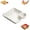 White, variant on Sauce Separated Plate, Chips and Salsa Serving Dish, Reusable Chip and Dip Bowl Serving Dishes for Entertaining, Perfect for Parties & Entertaining