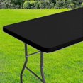 thumbnail image 4 of Mantel plegable para mesa de picnic, protector de mesa lavable, funda premium para mesa de patio, mantel rectangular (solo mantel para mesa de picnic)., 4 of 5
