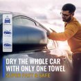 thumbnail image 5 of Microfiber Car Drying Towel Extra Large Car Wash Auto Detailing Super Absorbent Cleaning Cloth Ultra Soft Lint Free, Double Side Soft Car Wash Towel Streak Free, 24'' x 35'', 1 Pack, 5 of 8