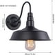 thumbnail image 2 of Dimmable Gooseneck Wall Sconces, Swing Arm Wall Sconce, Plug-in Wall Lamp with On/Off Switch, Plug-in Cord Wall Lights, E27 Base, 2 of 5