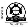 thumbnail image 5 of Custom Deer Hunting Metal Wall Art, Personalized Deer Hunter Name Sign Decoration For Room, Deer Hunting Home Decor, Custom Deer, 5 of 6