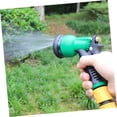 thumbnail image 2 of Manguera de jardín resistente con patrones de 8 vías, boquilla de pulverización a presión de agua, cabezal rociador, pistola de agua de ducha de plástico, 2 of 5