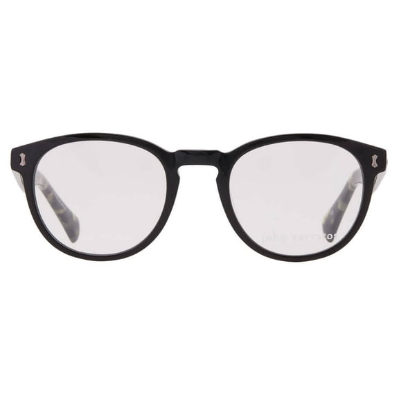 John Varvatos Demo Oval Men's Eyeglasses V416 0BLA 49