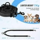 thumbnail image 4 of Double dog collar, no confusion 360 ° rotating reflective lead attachment adjustable length, 4 of 5