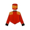 thumbnail image 4 of YONGHS Tenues de Groupe de Marche pour Enfants Garçons Veste à Franges avec Chapeau Rouge 6, 4 of 5