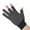 Black 3-finger gloves, variant on Waterproof Anti-Slip Gloves Two-Finger Cycling Gloves Touchsn Half- Nic W1Q6