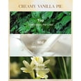 thumbnail image 2 of Candle M&SENSE con aroma cremoso a vainilla, 990 g, 150 h, 3 mechas, 2 of 9