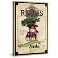 thumbnail image 2 of "Seed Packet Radishes" Painting Print on Canvas, 2 of 5